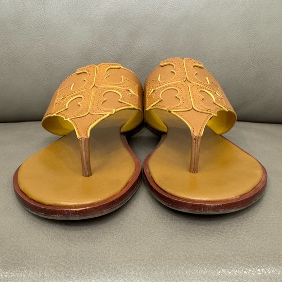 Tory Burch / Jamie Leather Sandals - Picture 2 of 5